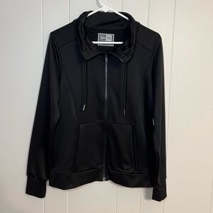 New Era tracksuit jacket black‎ size L